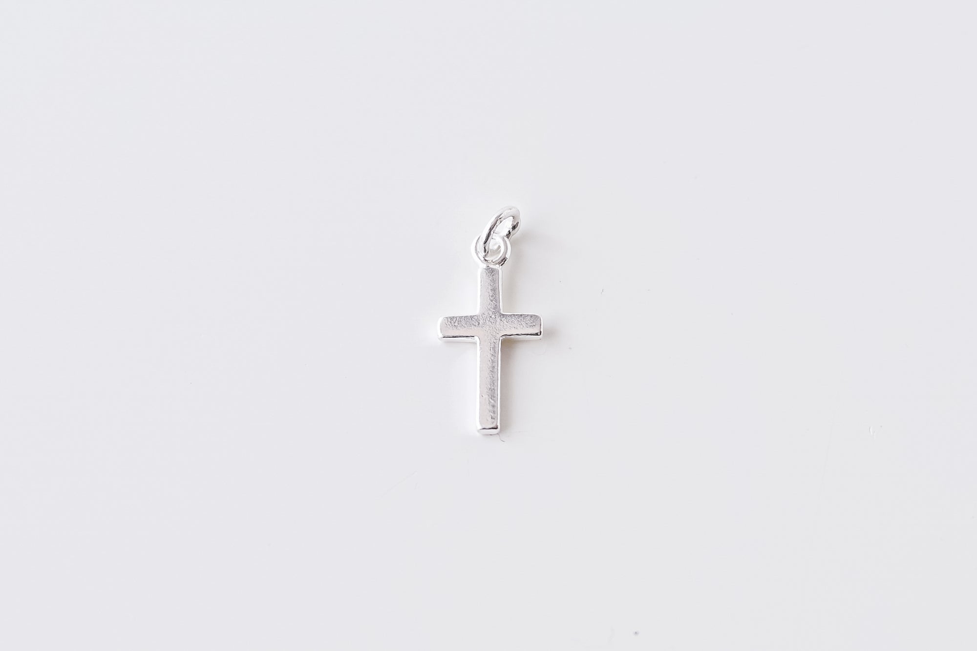 Perfect Fit Silver Cross Charm