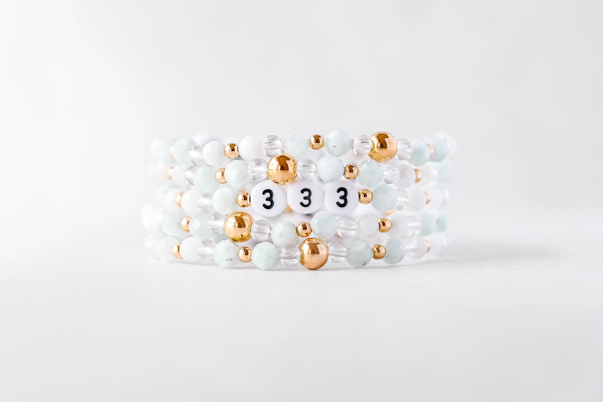 '333' Support Gold Luxe Bracelet