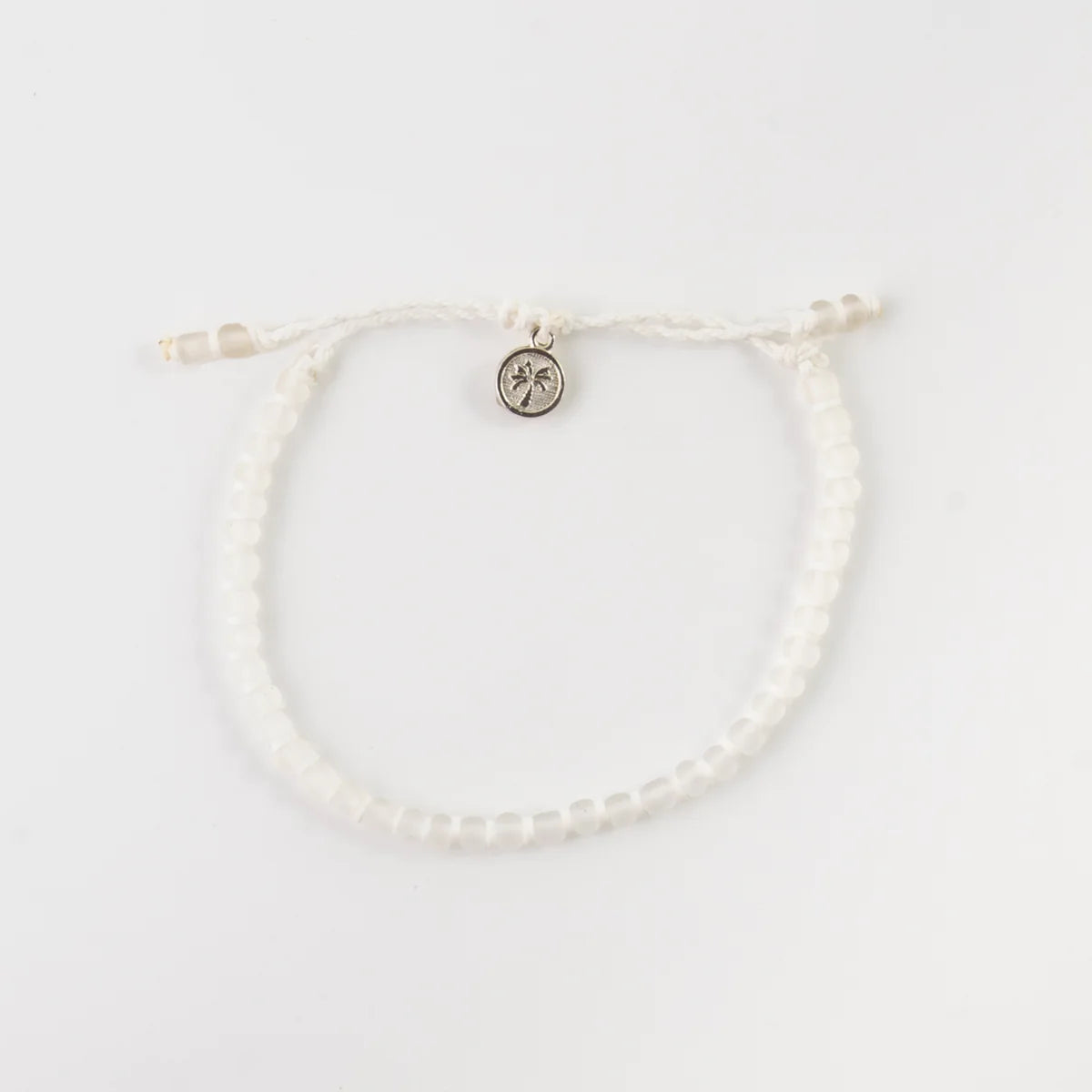 Cream Sea Glass Bracelet