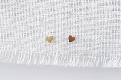 Gold Filled Tiny Heart Studs - Catalyst & Co