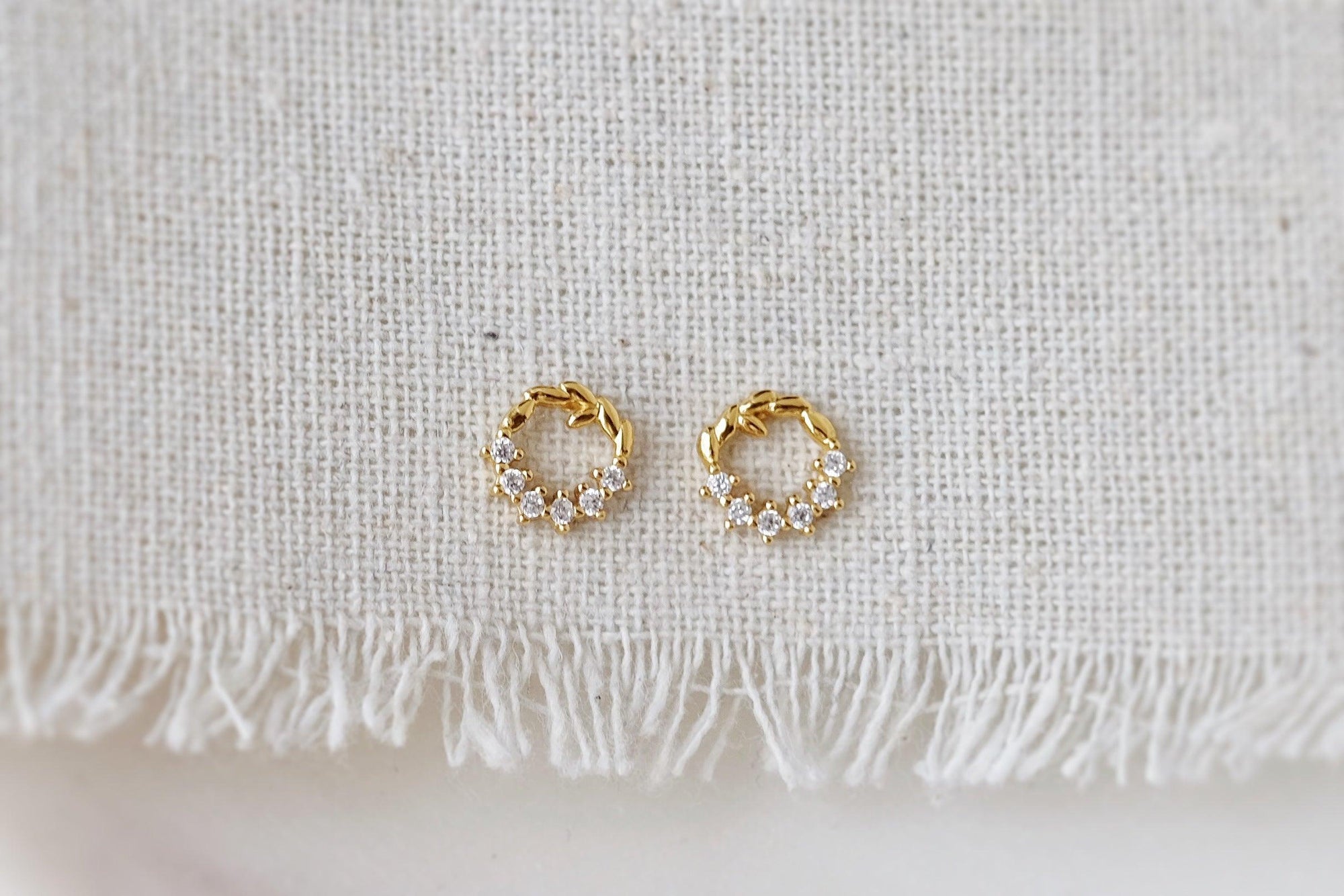 Gold Wreath Earrings - Catalyst & Co