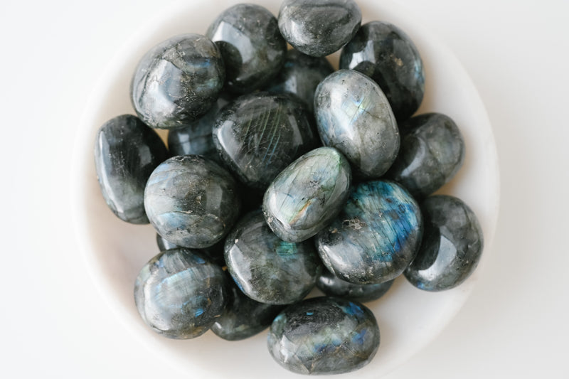 Mini Labradorite Palm Stone - Catalyst & Co