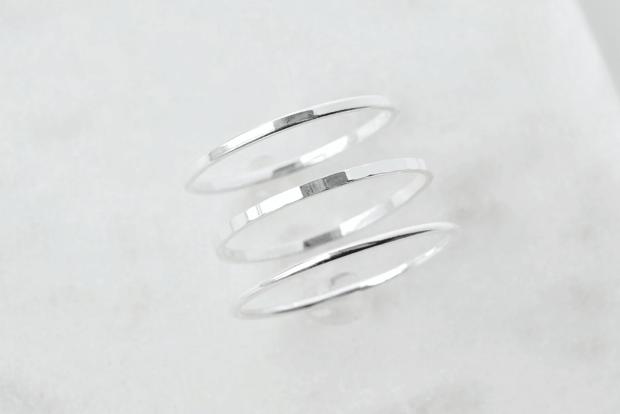 Silver Stacking Ring Set - Catalyst & Co