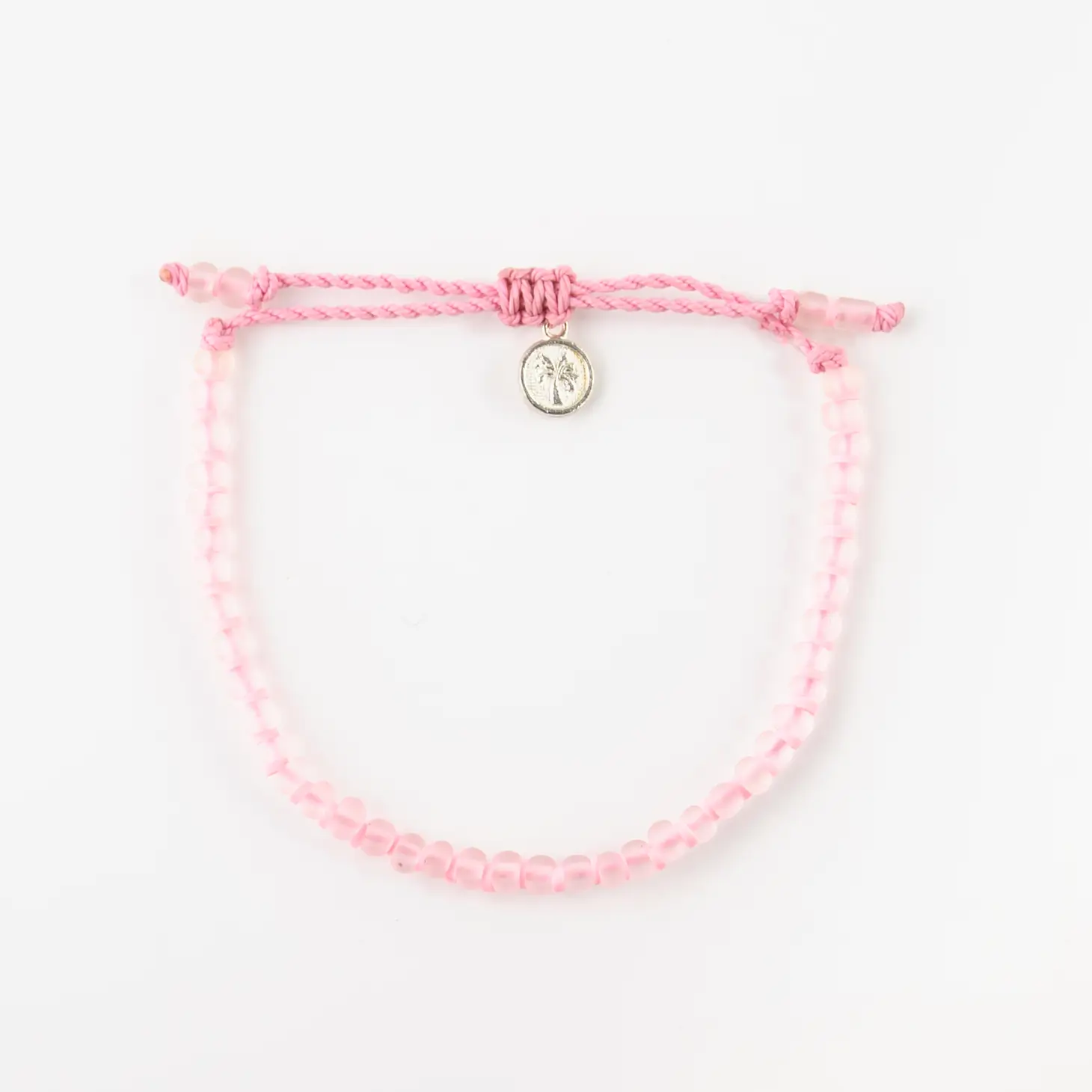 Rose Sea Glass Anklet