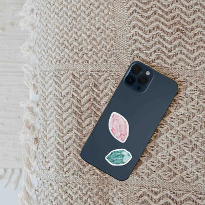 'Heart Chakra' Crystal Sticker Set