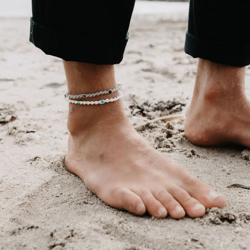 Natural Braided Rope Anklet