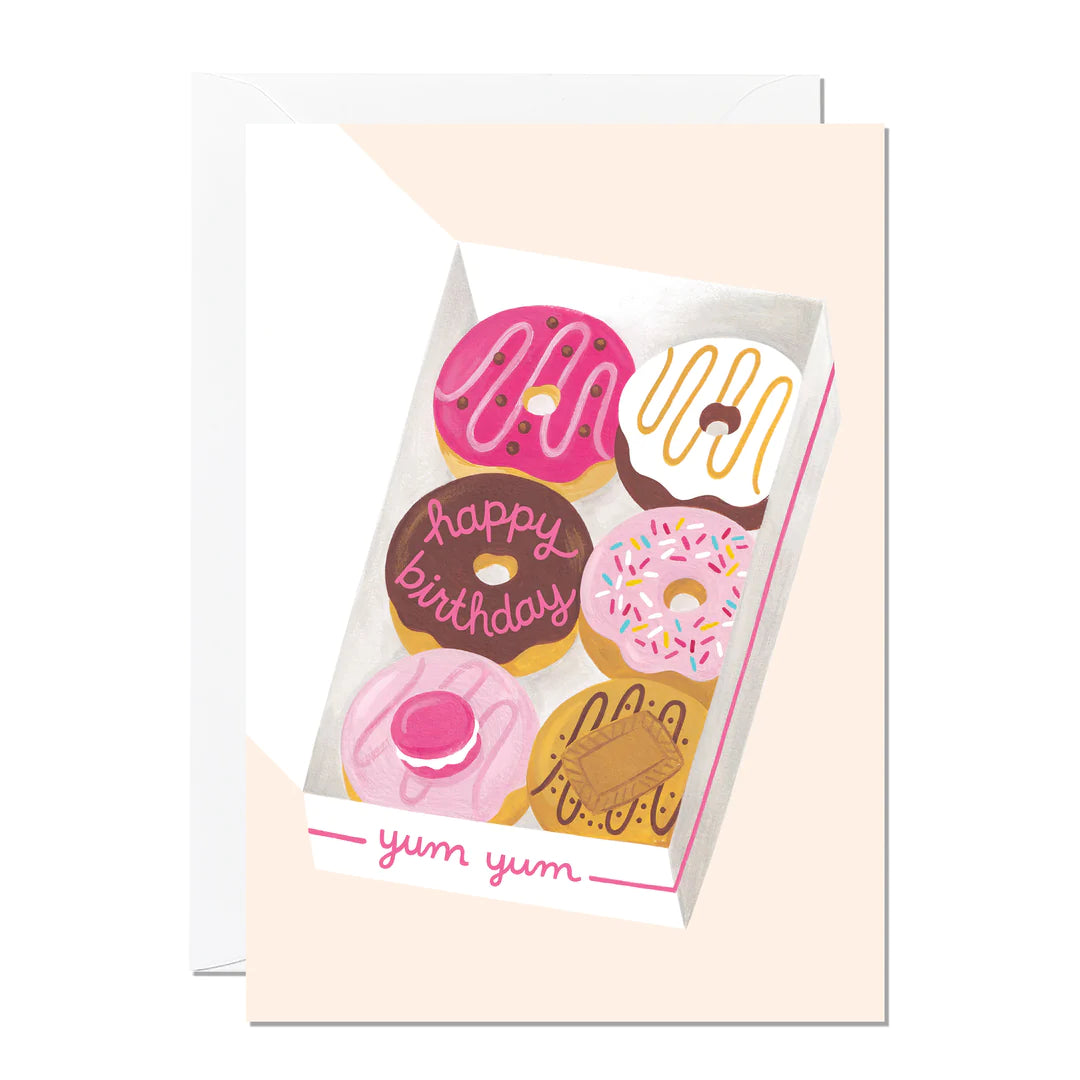 Doughnut Happy Birthday Card