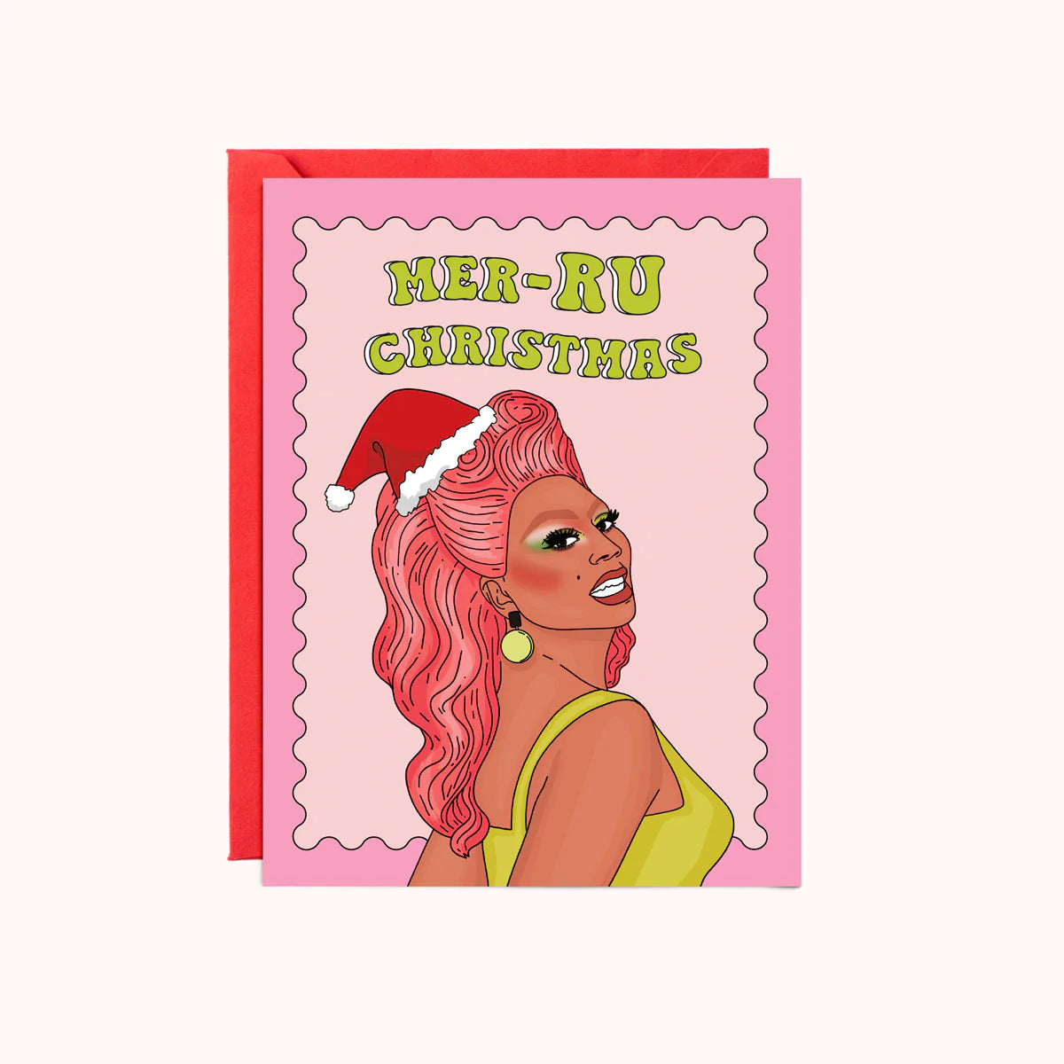 'Mer-RU Christmas' Card
