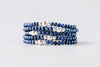 4mm Lapis Lazuli Luxe Bracelet