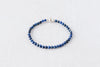 4mm Lapis Lazuli Luxe Bracelet