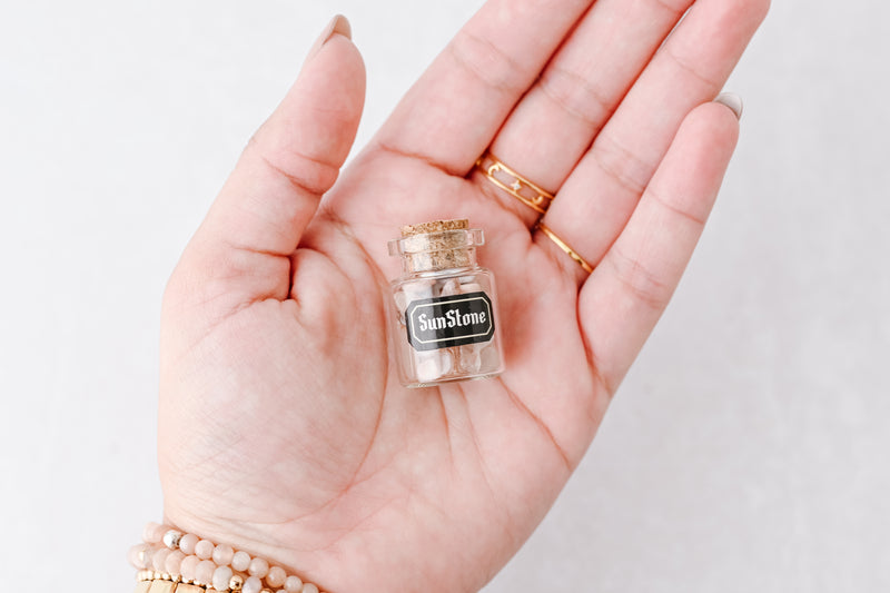 Sunstone Mini Gem Bottle