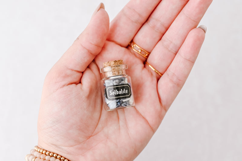 Sodalite Mini Gem Bottle