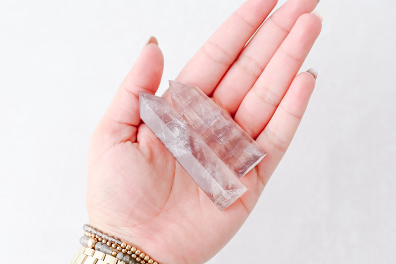 Small Purple Mica Fluorite Tower