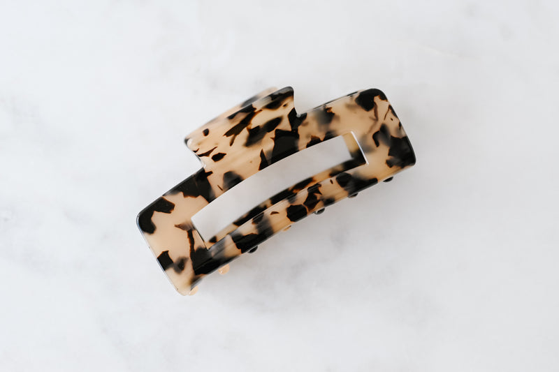 Extra Large Light Tortoise Claw Clip