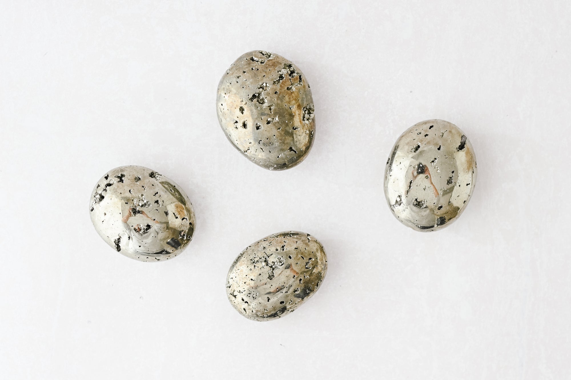 Pyrite Palm Stone