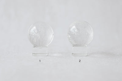 Small Clear Quartz Sphere 03