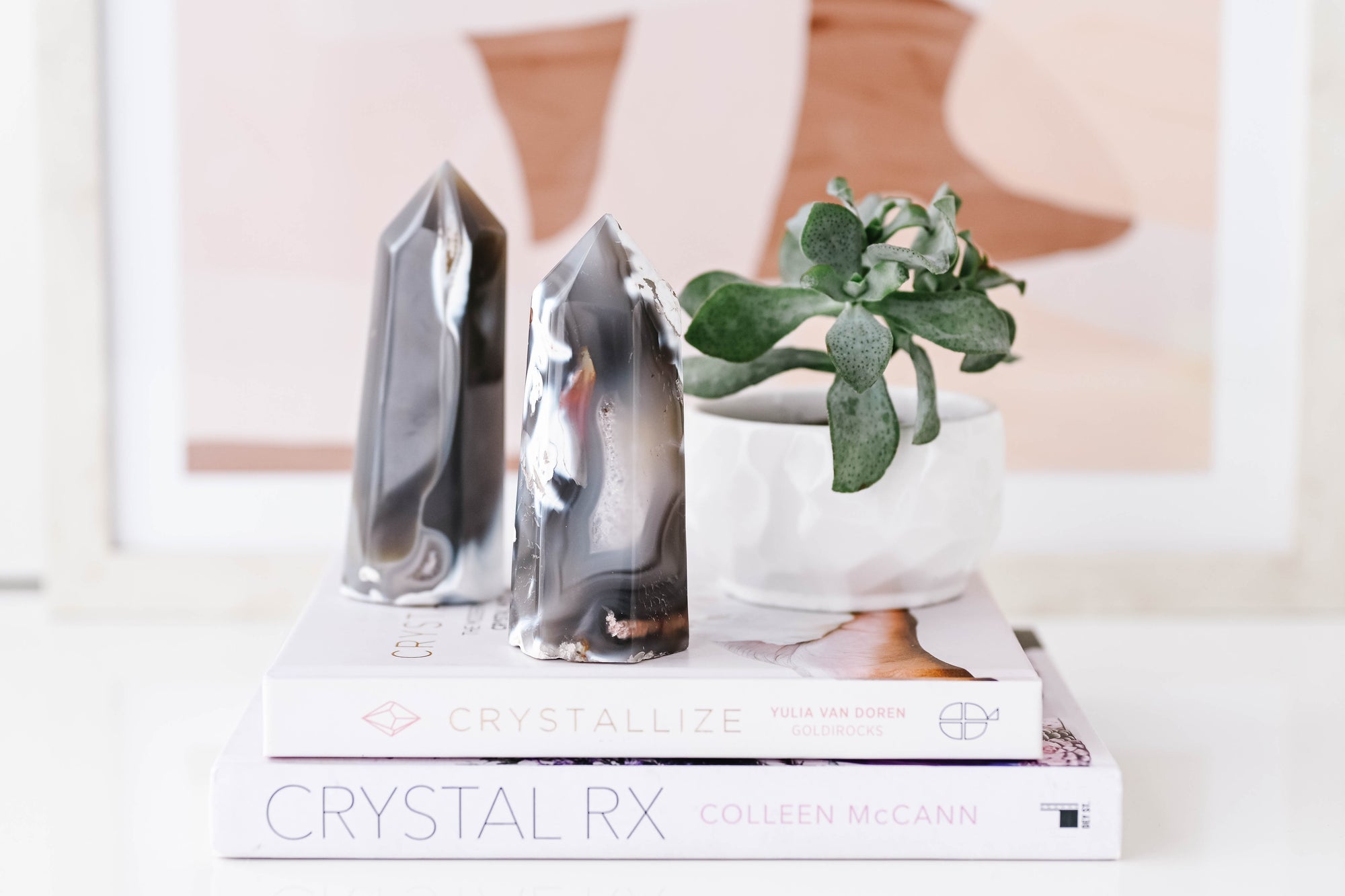 Medium Orca Agate Tower