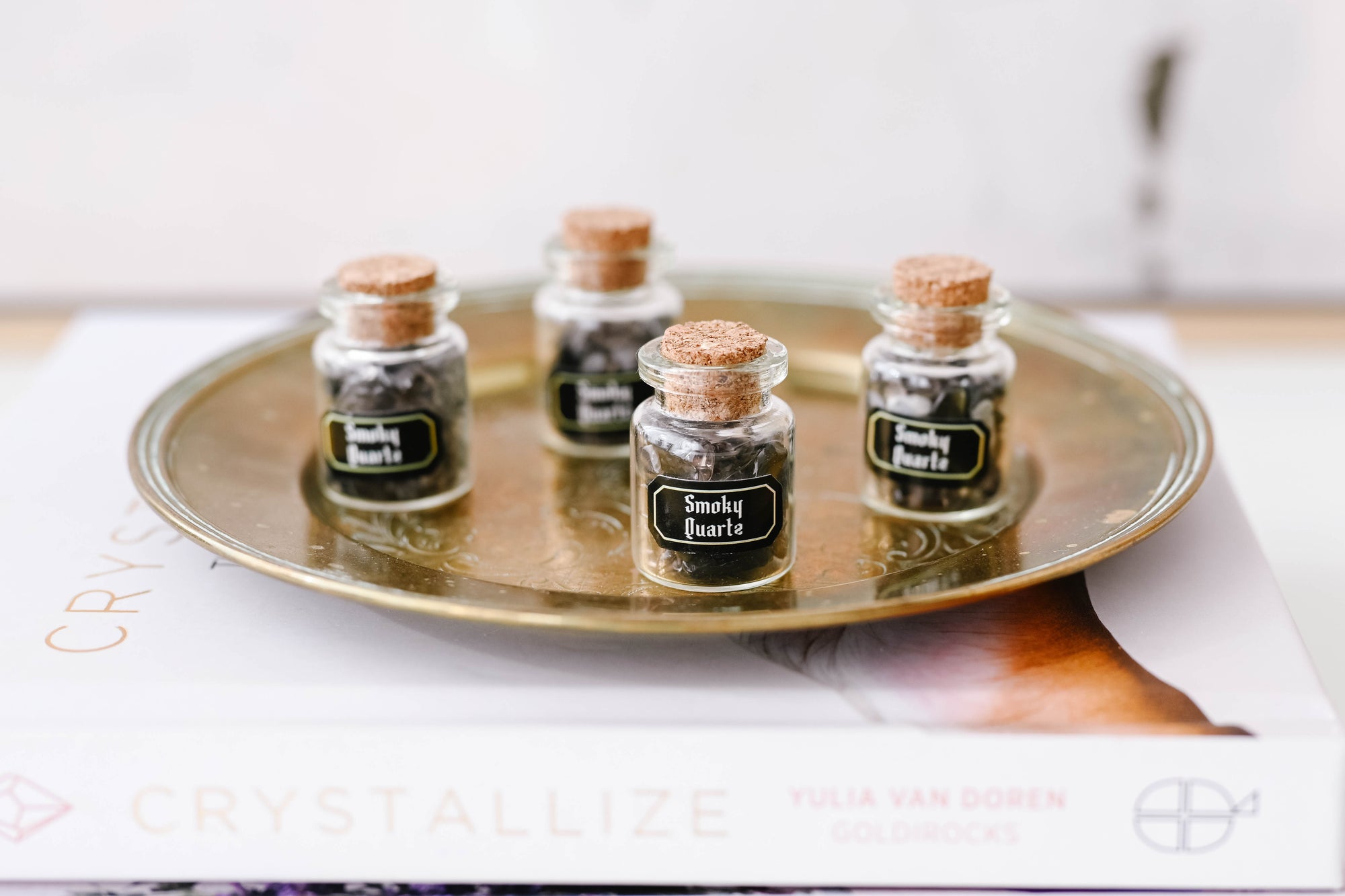 Smoky Quartz Mini Gem Bottle