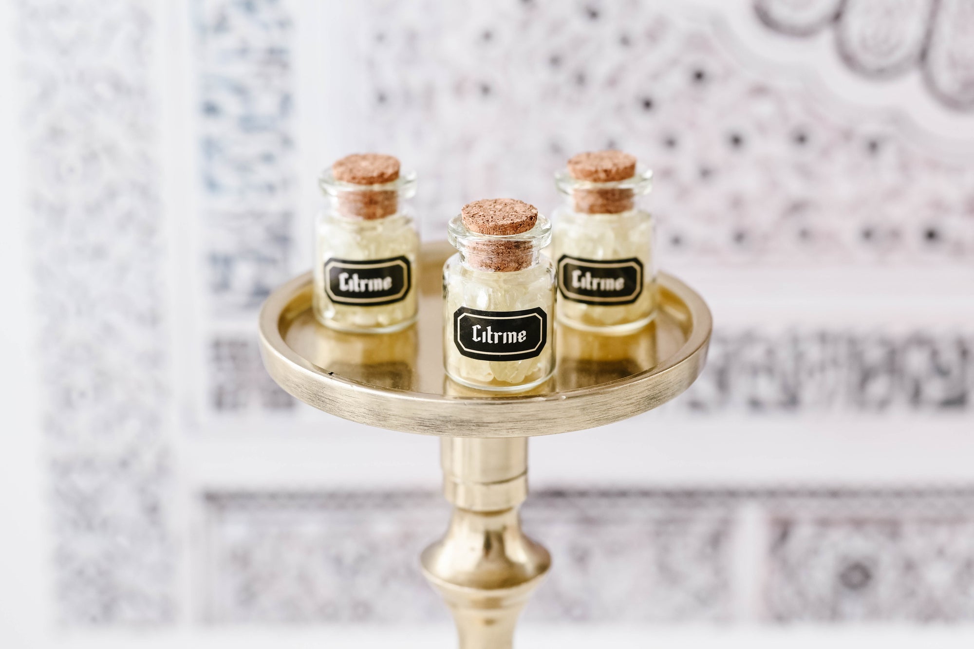 Citrine Mini Gem Bottle