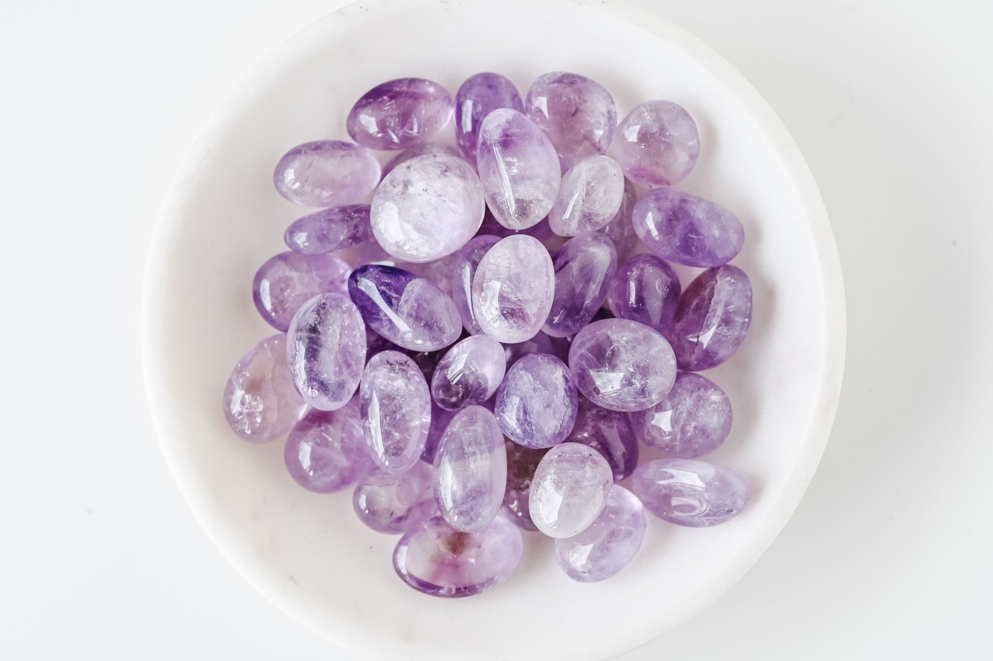 Tiny Amethyst Tumbled Stone