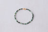 4mm Emerald Gold Luxe Bracelet