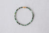 4mm Emerald Gold Accent Luxe Bracelet