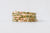4mm Unakite Gold Accent Luxe Bracelet