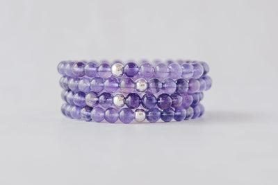 6mm Dark Amethyst Bracelet