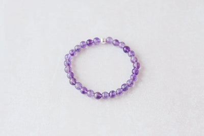 6mm Dark Amethyst Bracelet