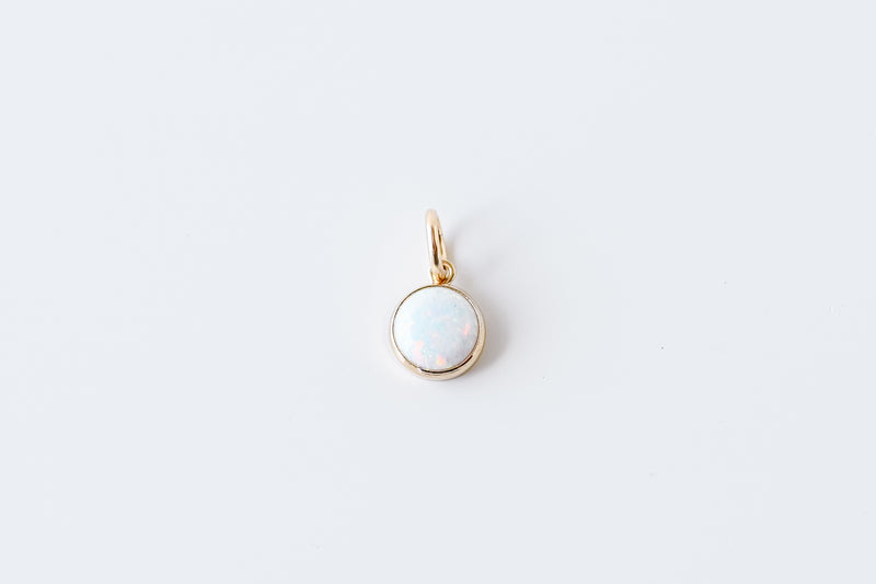 Perfect Fit Gold Filled Opal Charm