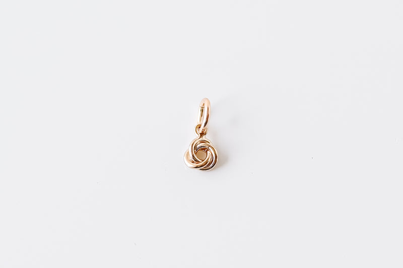 Perfect Fit Gold Filled Love Knot Charm