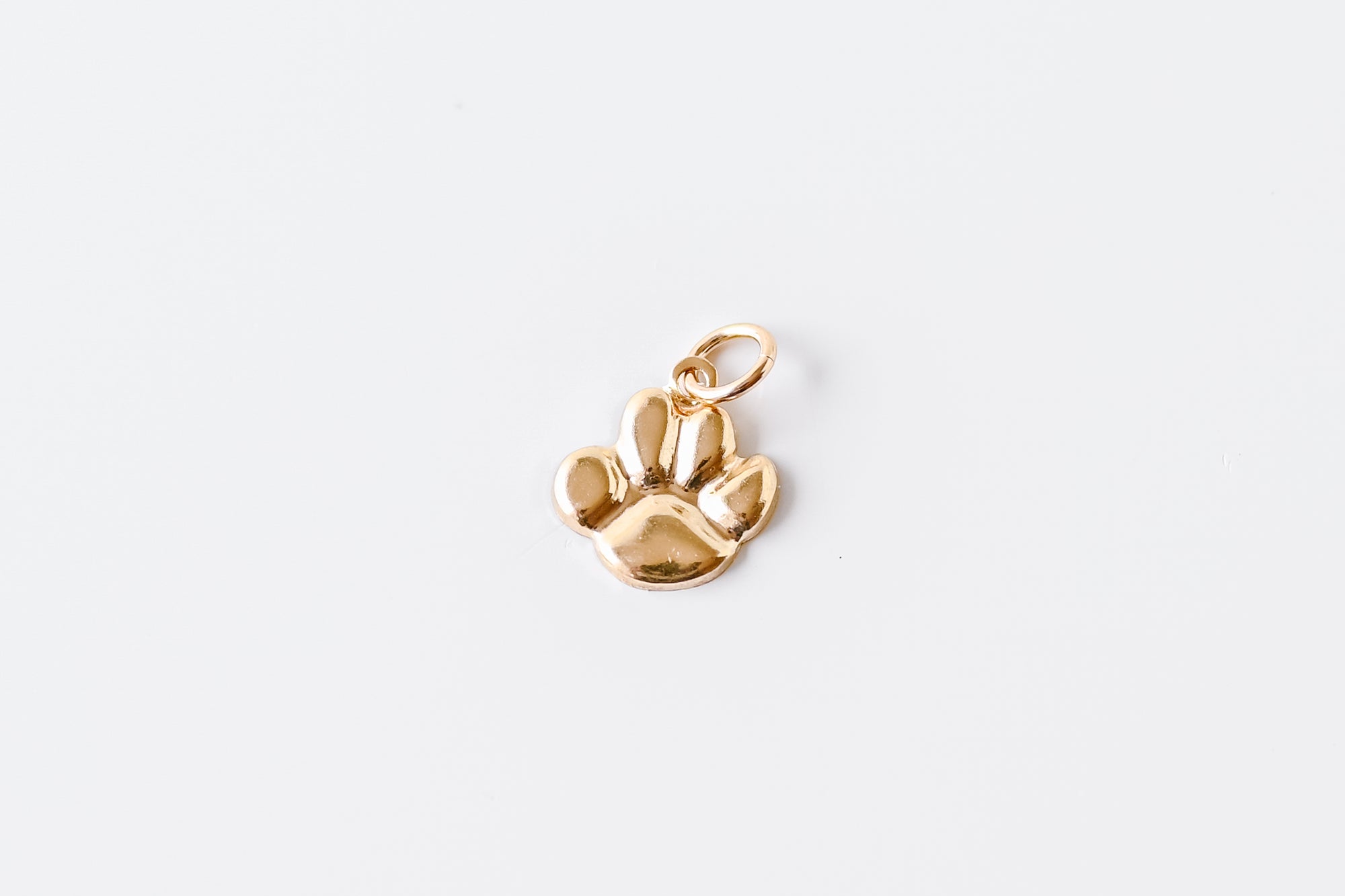 Perfect Fit Gold Filled Paw Print Charm