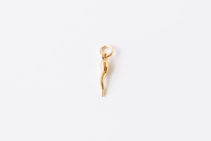 Perfect Fit Gold Filled Cornicello Charm