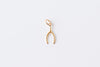 Perfect Fit Gold Filled Wishbone Charm