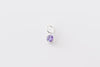 Perfect Fit Silver CZ Stone Charm