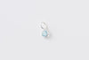 Perfect Fit Silver CZ Stone Charm