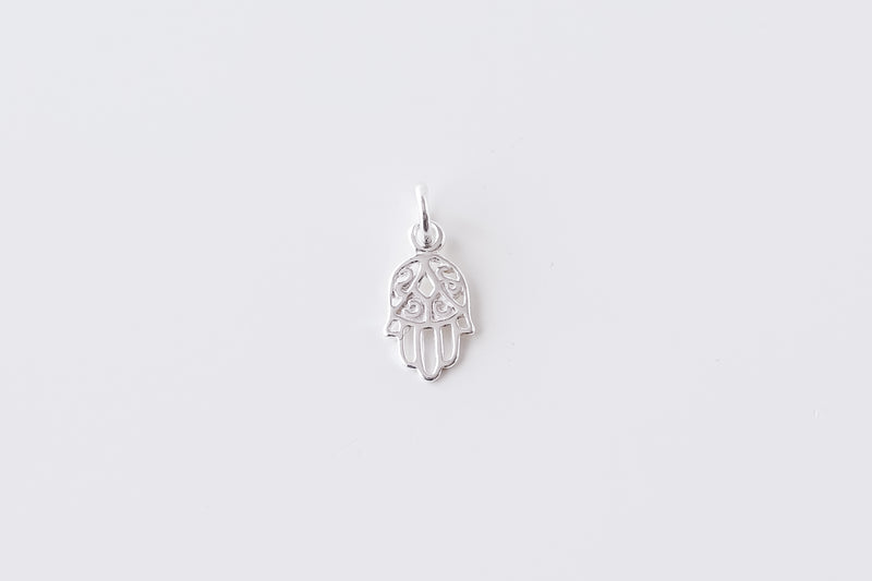 Perfect Fit Silver Hamsa Charm