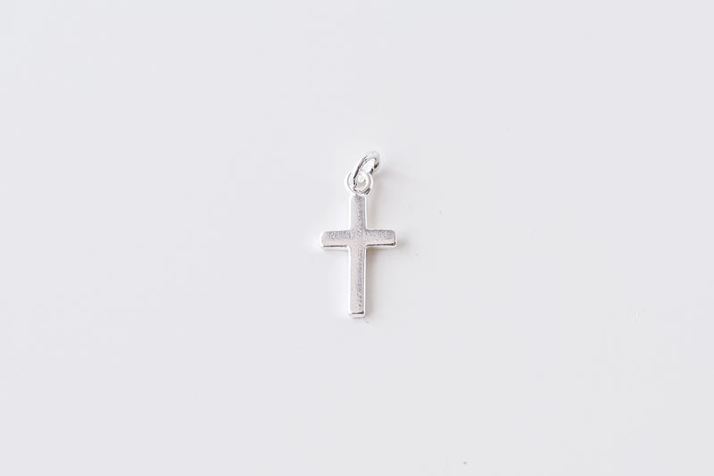 Perfect Fit Silver Cross Charm