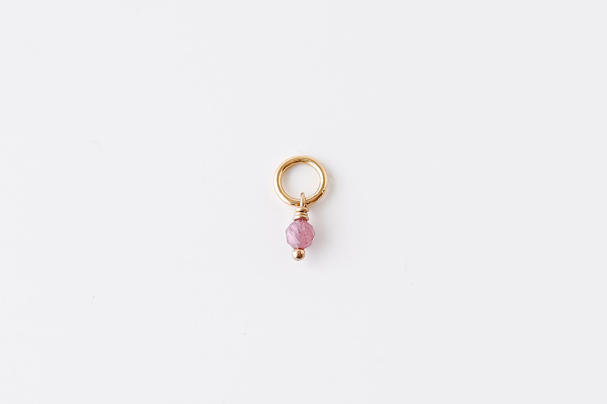 Perfect Fit Gold Filled Tourmaline Mini Drop Charm