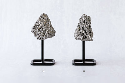 Pyrite Cluster on Stand