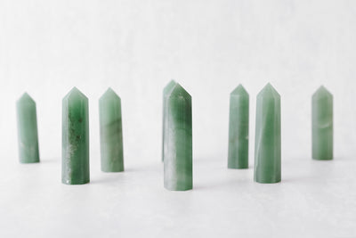 Small Green Aventurine Tower