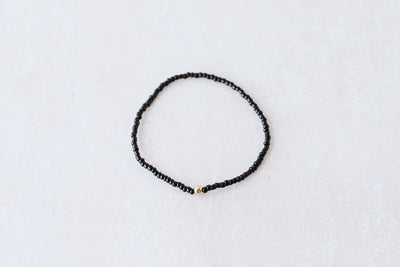 Black Tiny Sparkle Luxe Bracelet