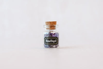 Amethyst Mini Gem Bottle