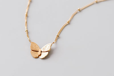 Gold Mariposa Necklace