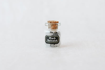 Quartz & Tourmaline Mini Gem Bottle