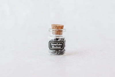 Snowflake Obsidian Mini Gem Bottle