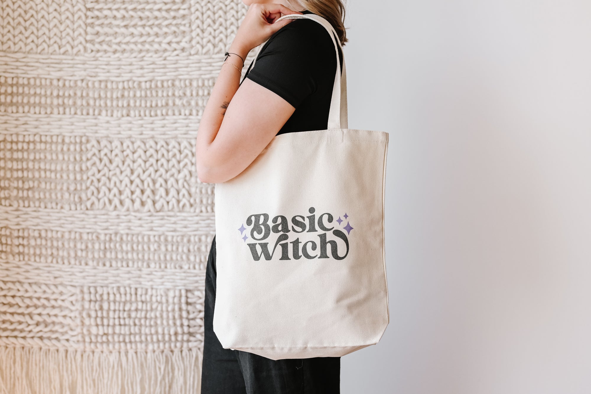 'Basic Witch' Tote Bag