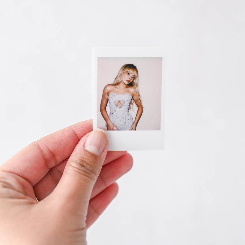 "Blonde Girl" Polaroid Sticker