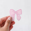 Pink Coquette Bow Sticker