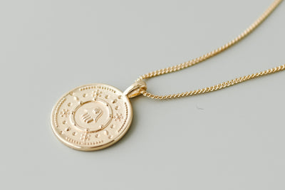 Gold I Am Secure Necklace